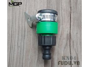 KHỚP NỐI NHANH GẮN VÀO VÒI NƯỚC CÓ GẮN CỔ DÊ KN04 